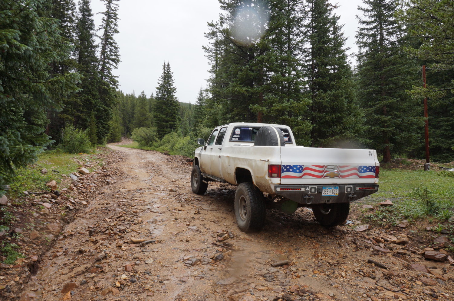 Headed up to the trail