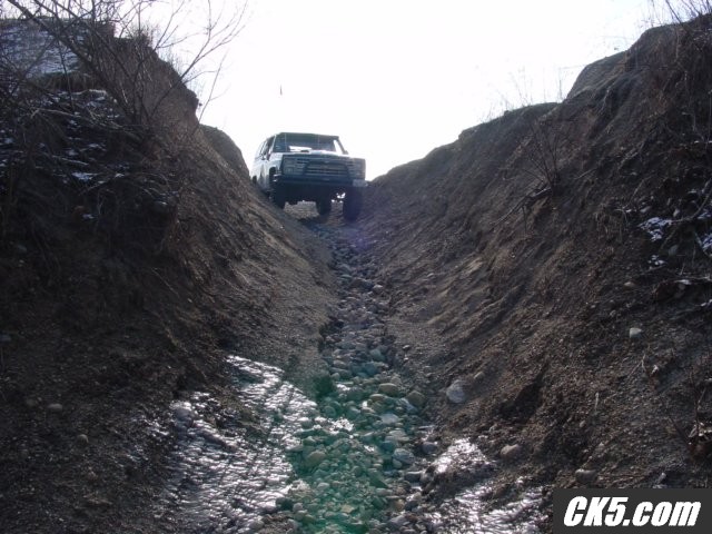 Heading to the creek