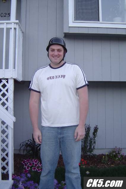 Helmet too small