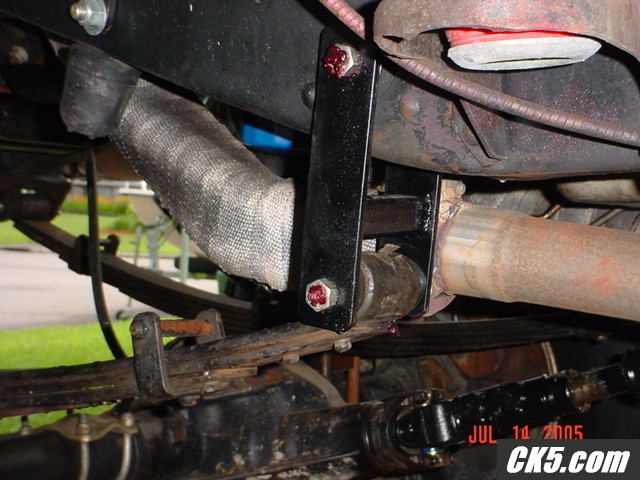 Homebrew  6" front shackles
