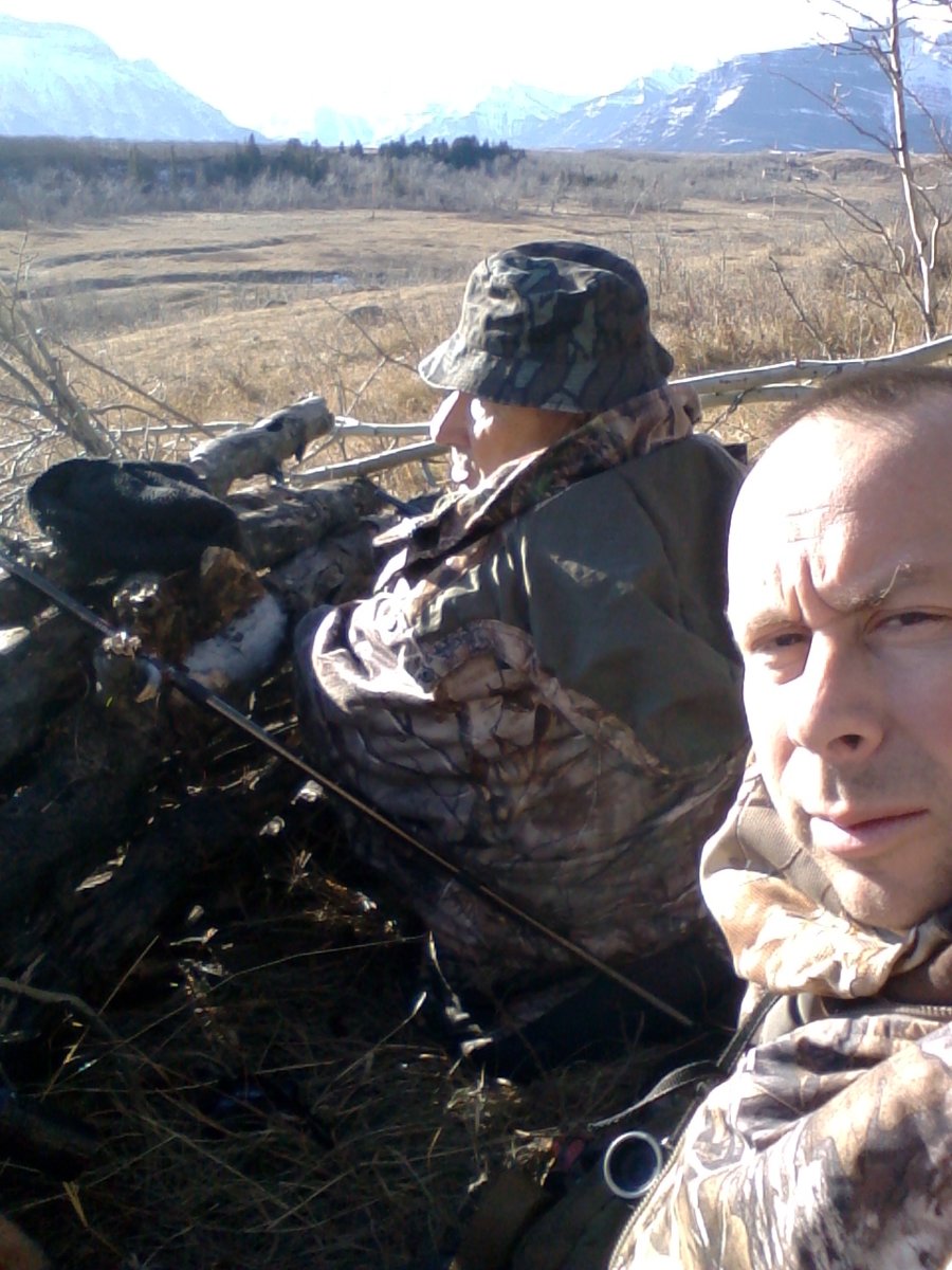 hunting with my Dad at 81, special places we have hunted for 4 generations.  He is a retired National Park Warden, and Grizzly Management expert.