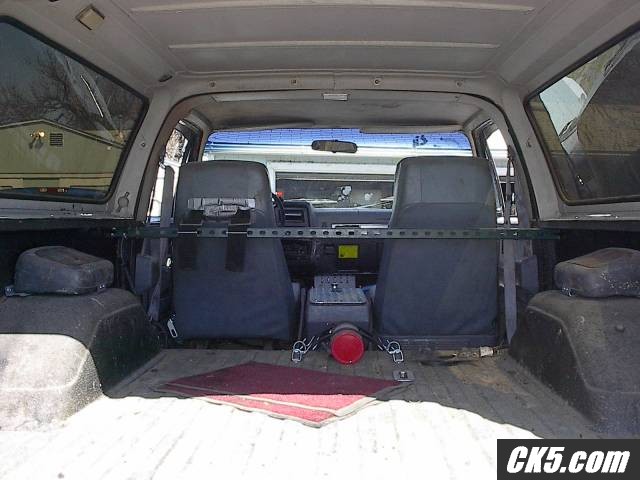 Hurculined interior