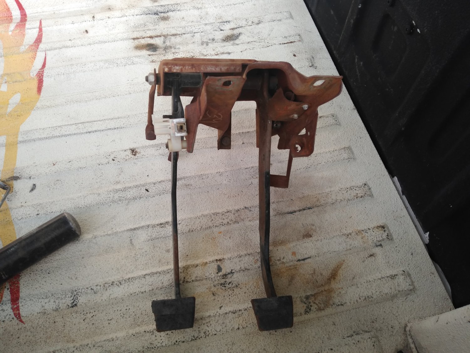 Hydro pedals.