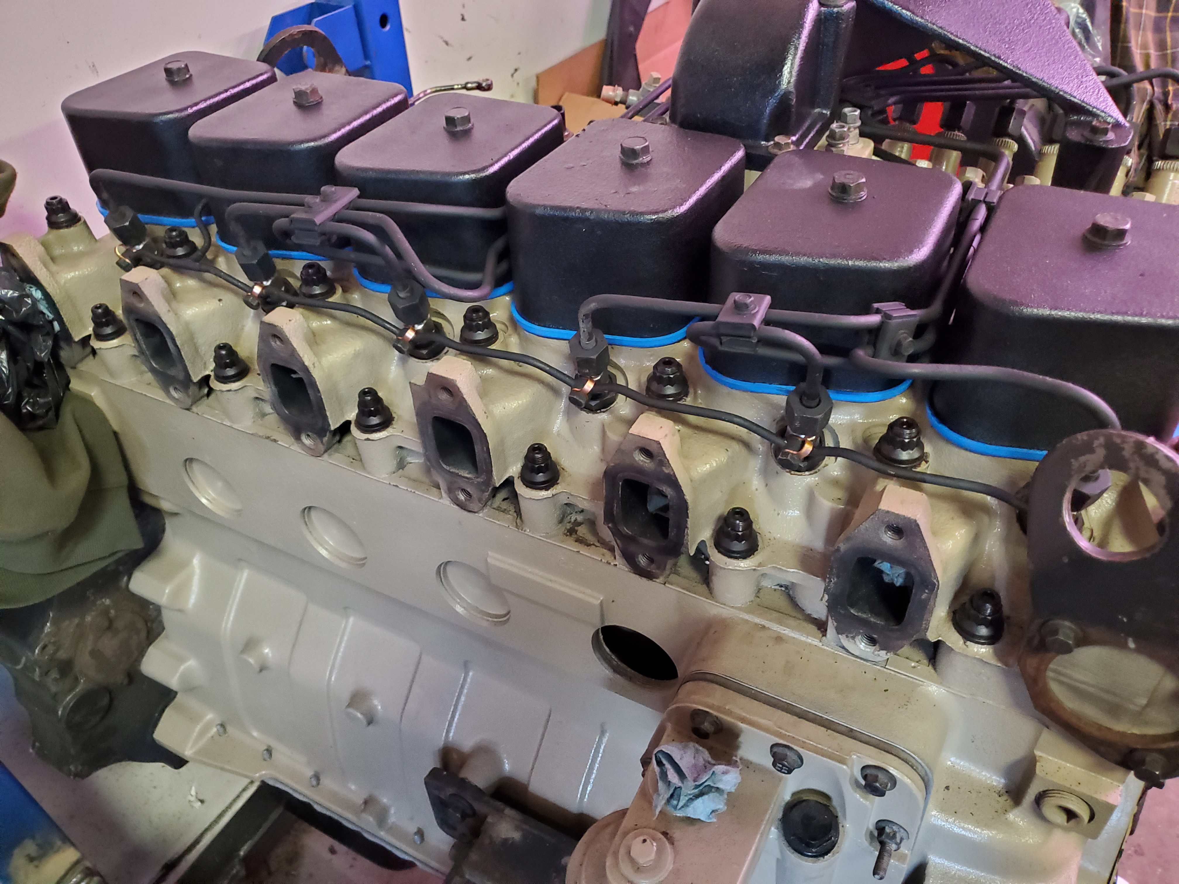 Injectors Installed