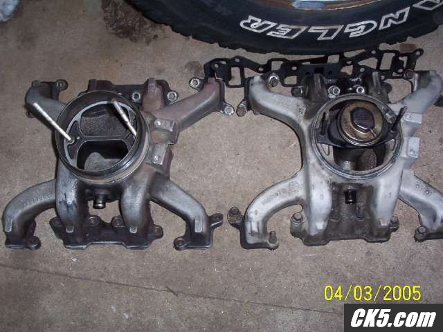 Intake difference