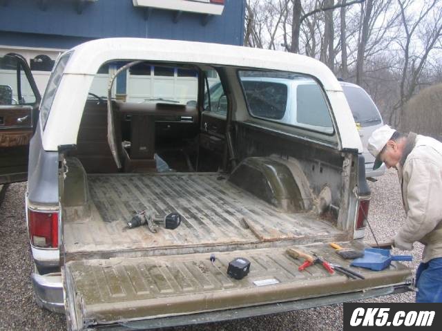 Interior removed