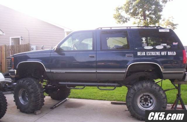 Just needing shackles and drive shafts.