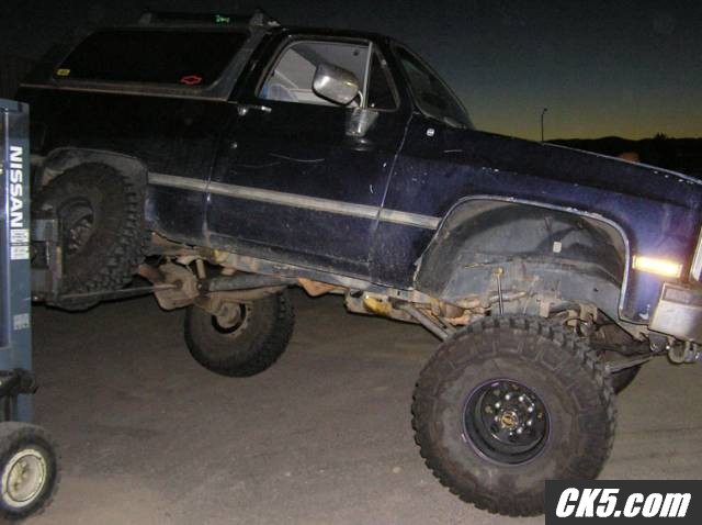 K5 flexed out