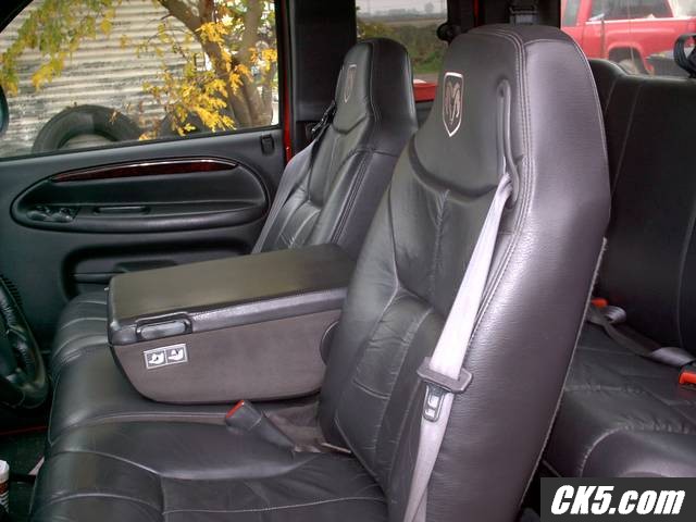 Leather interior
