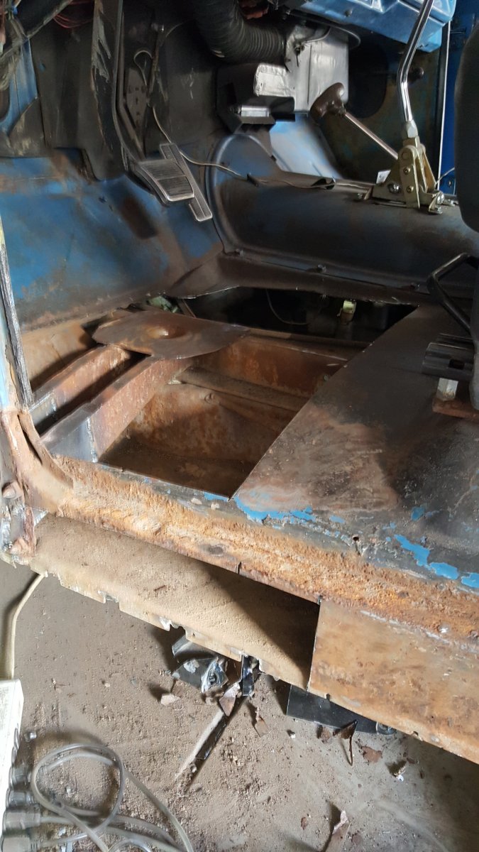 left floor removed 2