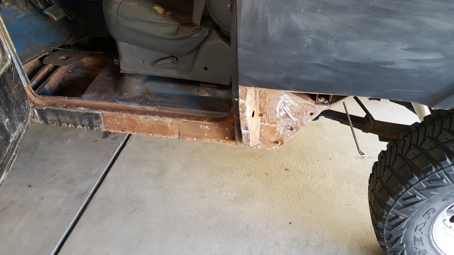 left floor removed 5
