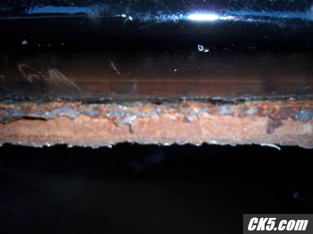 left rear barn door lip