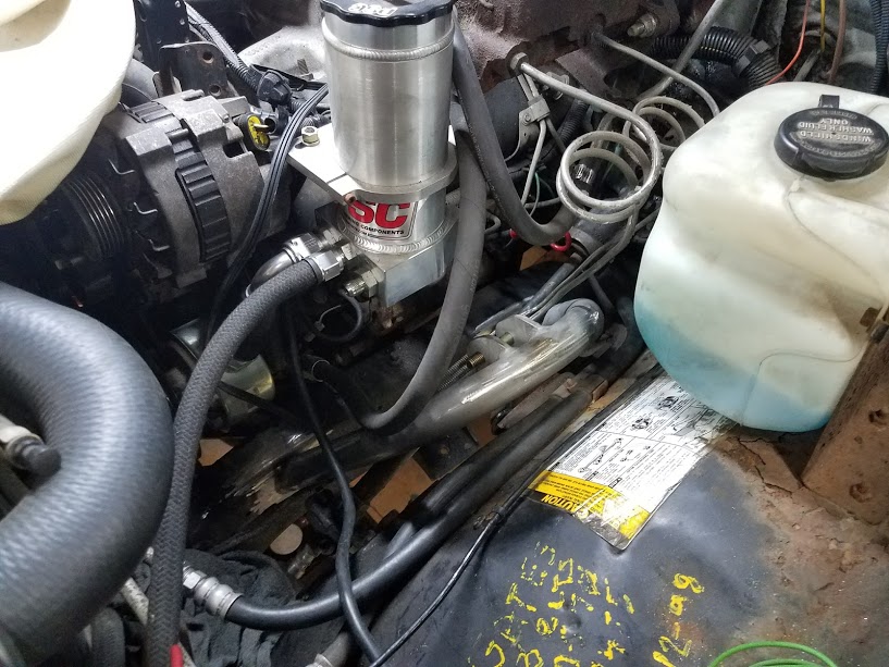 left shock
