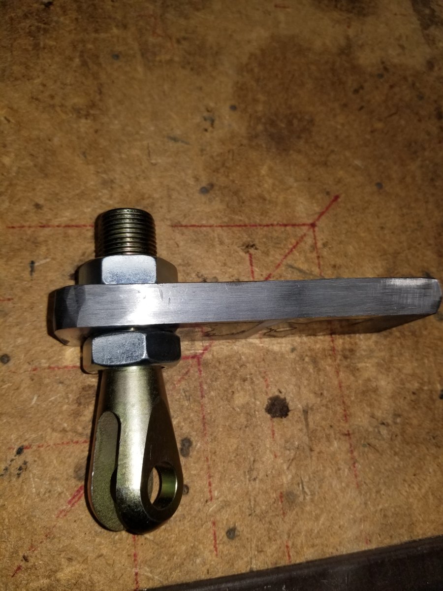 Limit strap bracket
