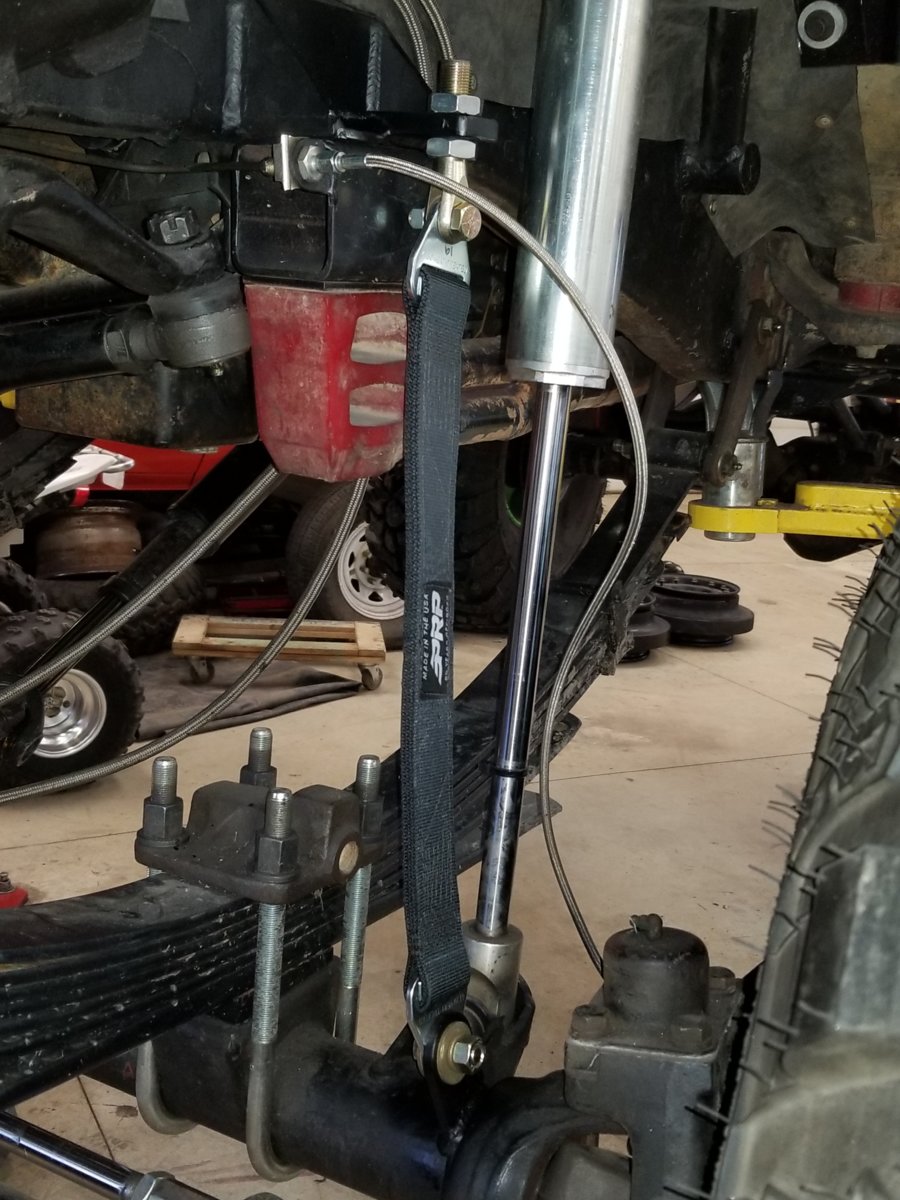 Limit straps