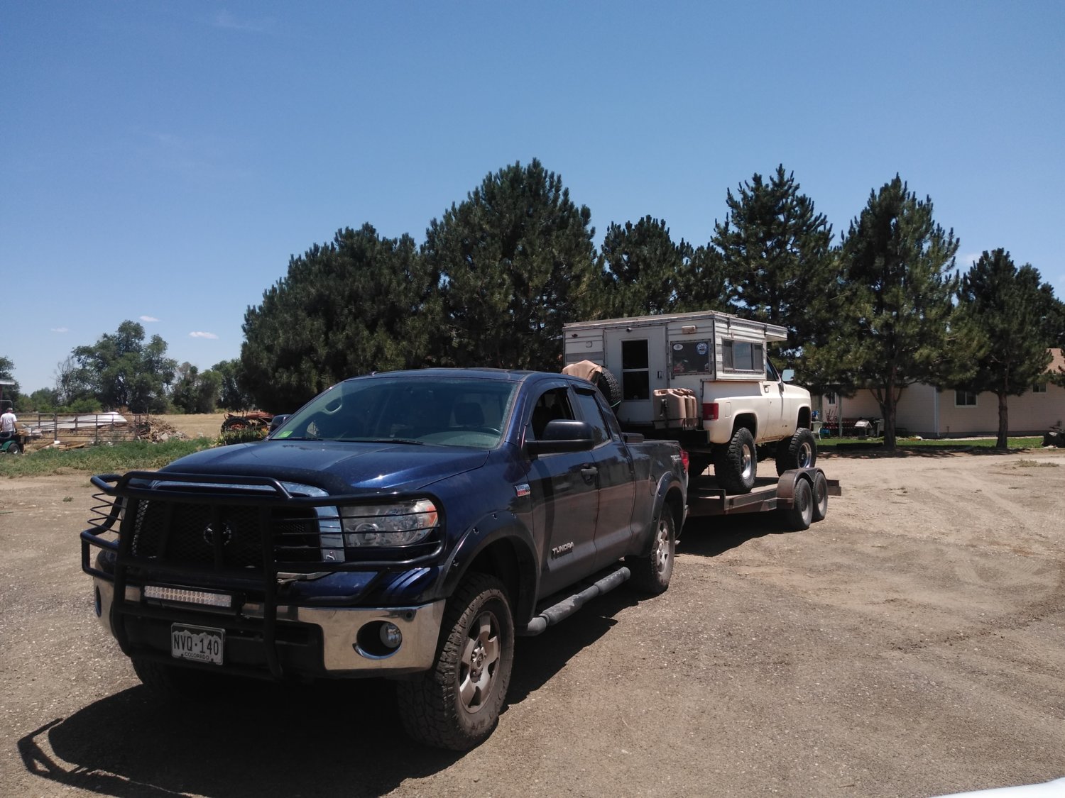Loaded for home.
