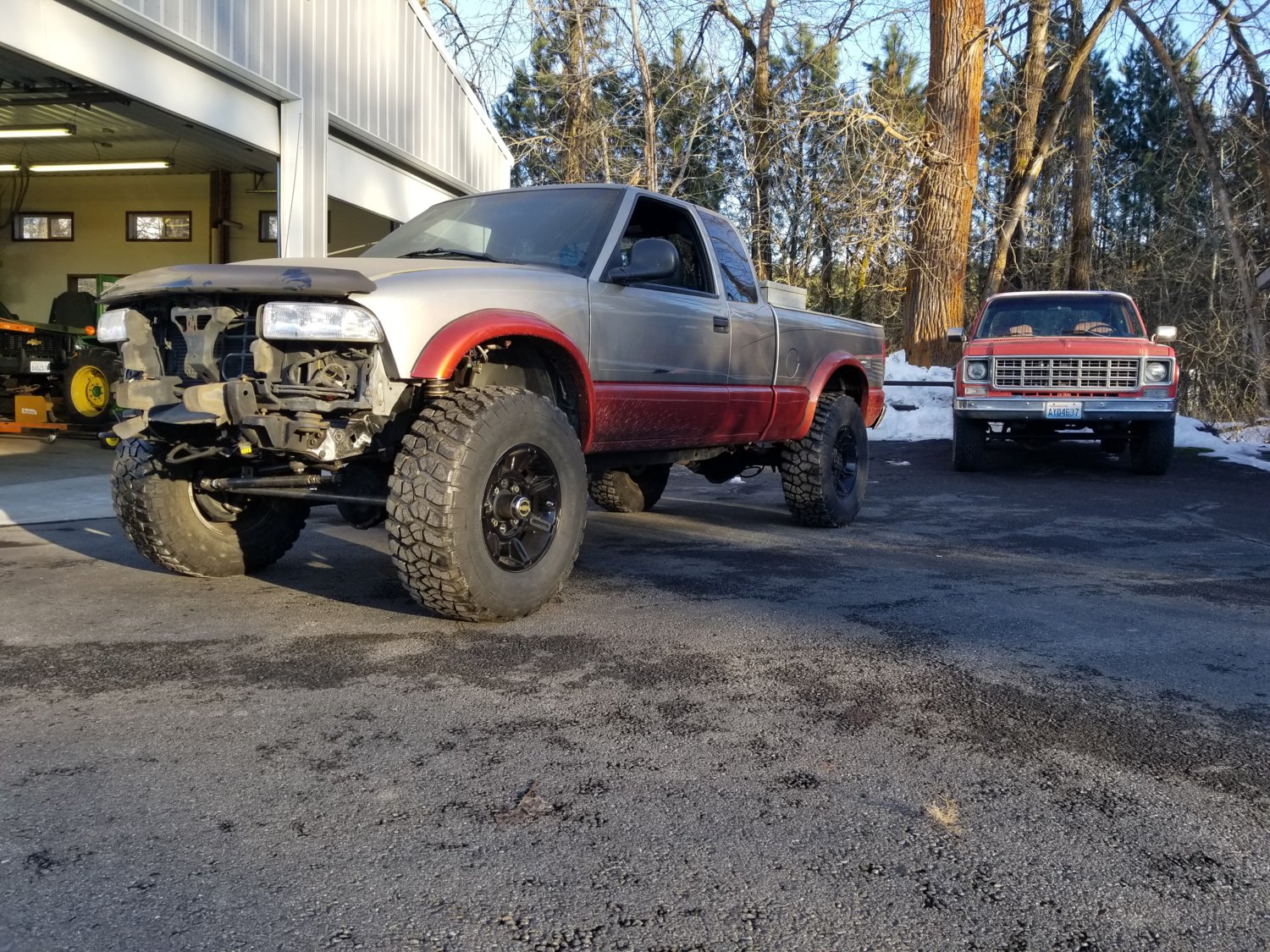 Lowered on 35s