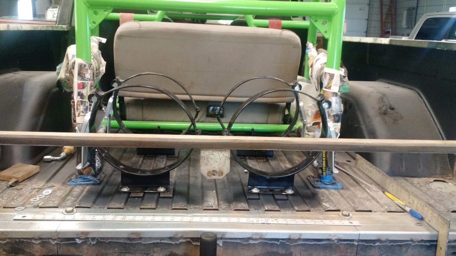LP tank brackets