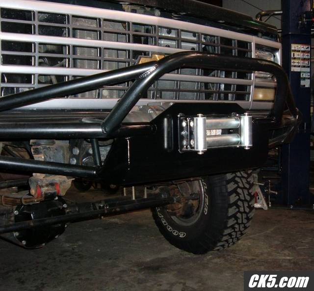m12000 winch mount