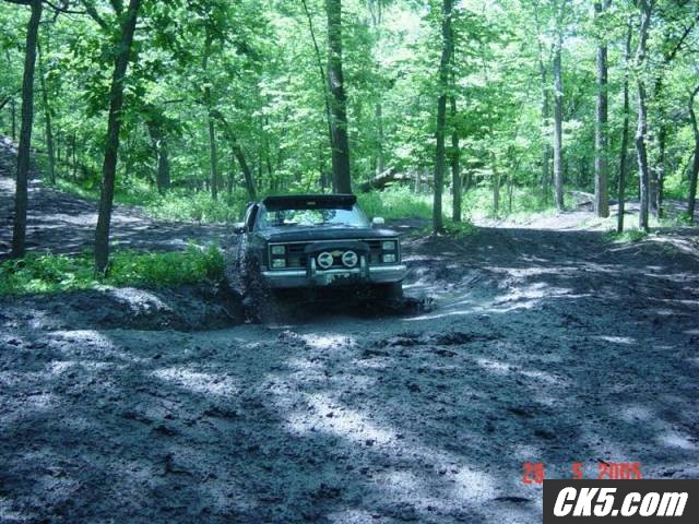 me coming out of mud hole