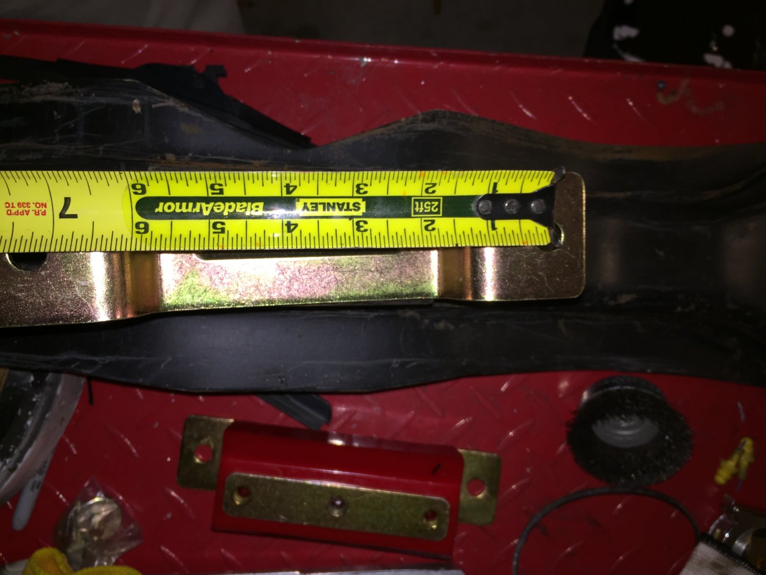measuring new mount