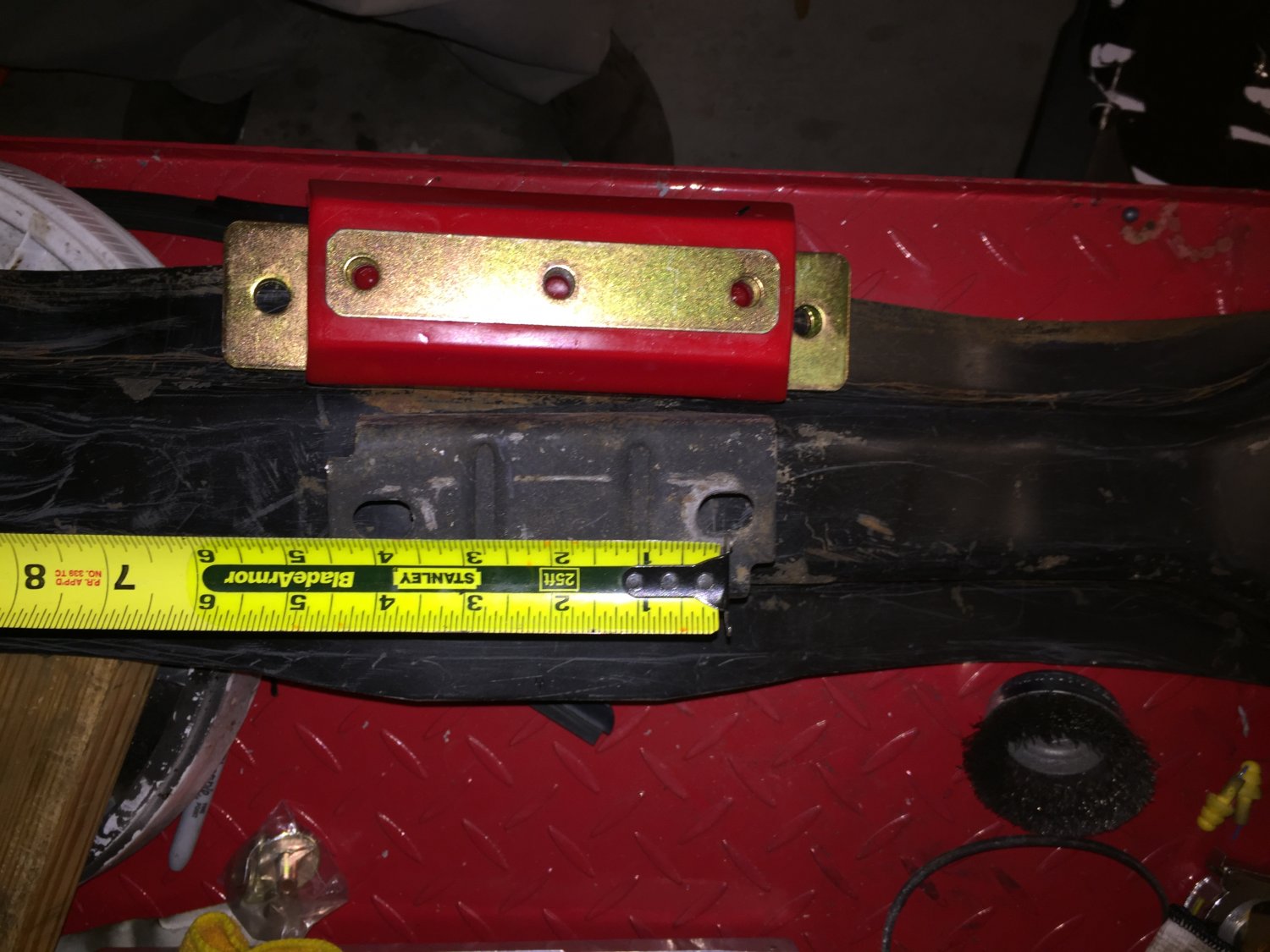 measuring old mount