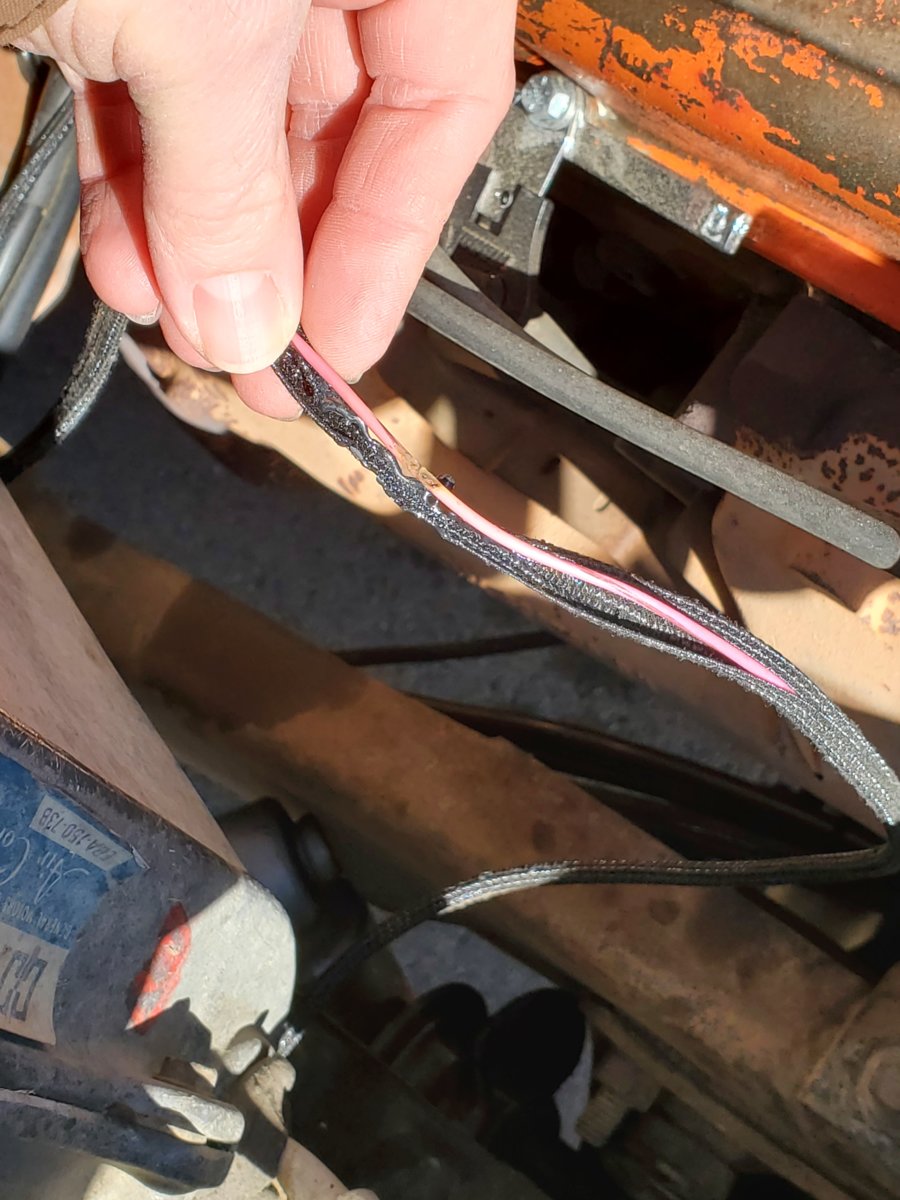 Melted wire