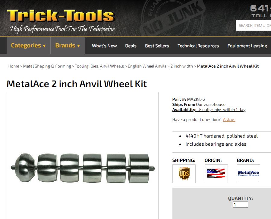 MetalAceAnvilSet