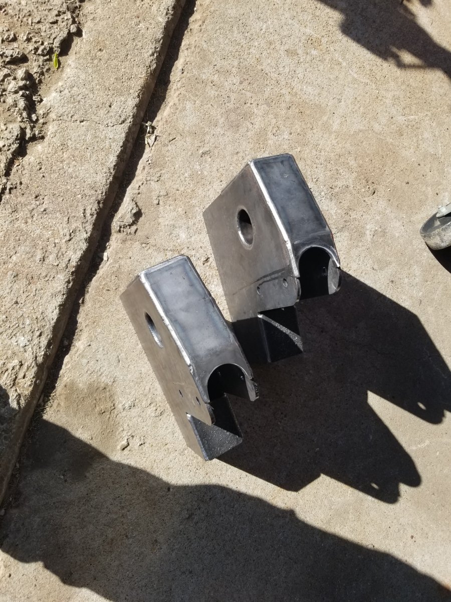 Modified frame bracket