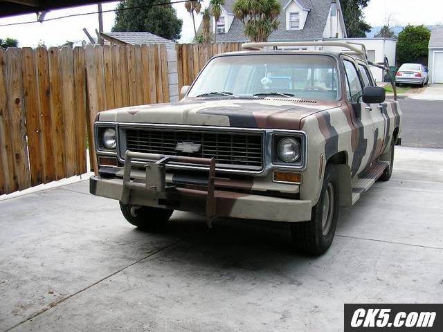 Modified Warn bumper