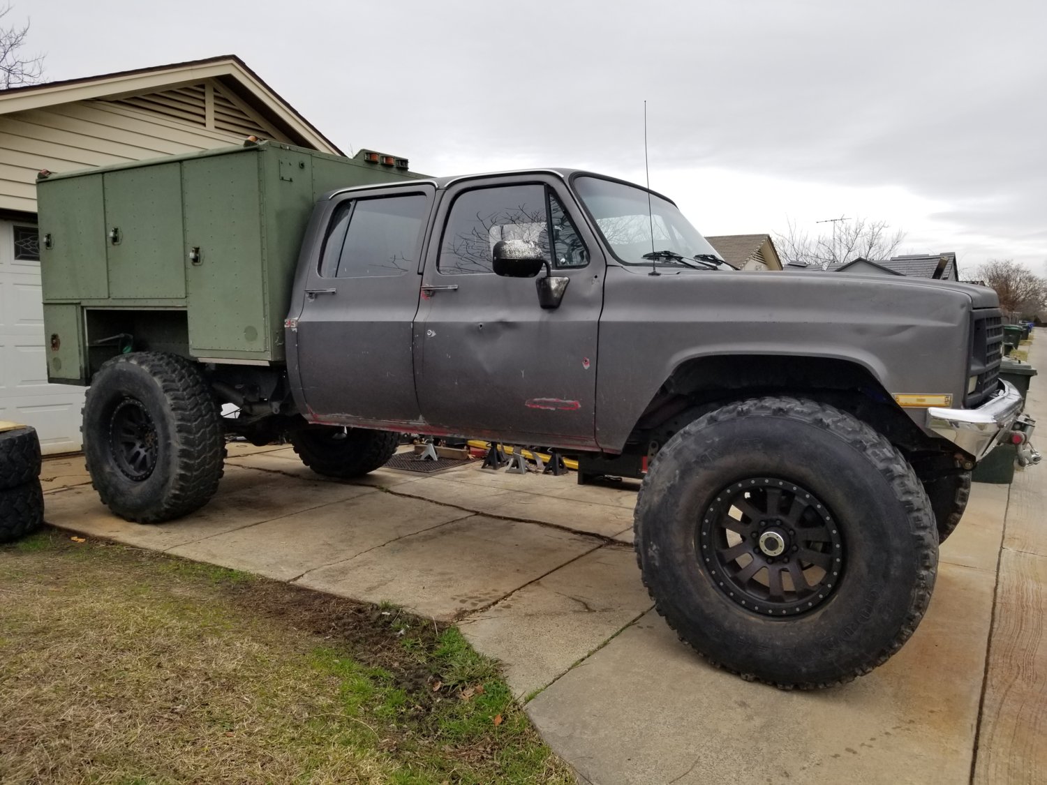 More fender trimming