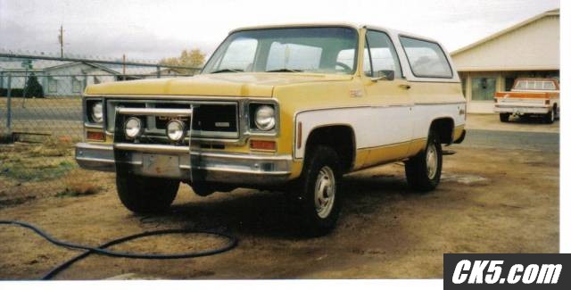 My 74 Jimmey after I bought it and cleaned it up.