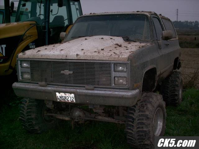 My blazer after some mud