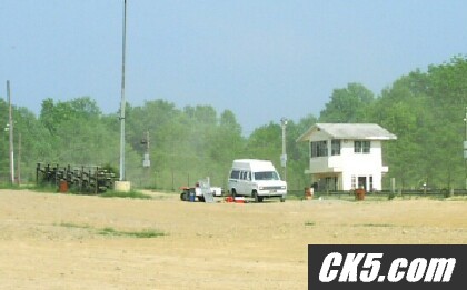 My ford quadding Van, at the track