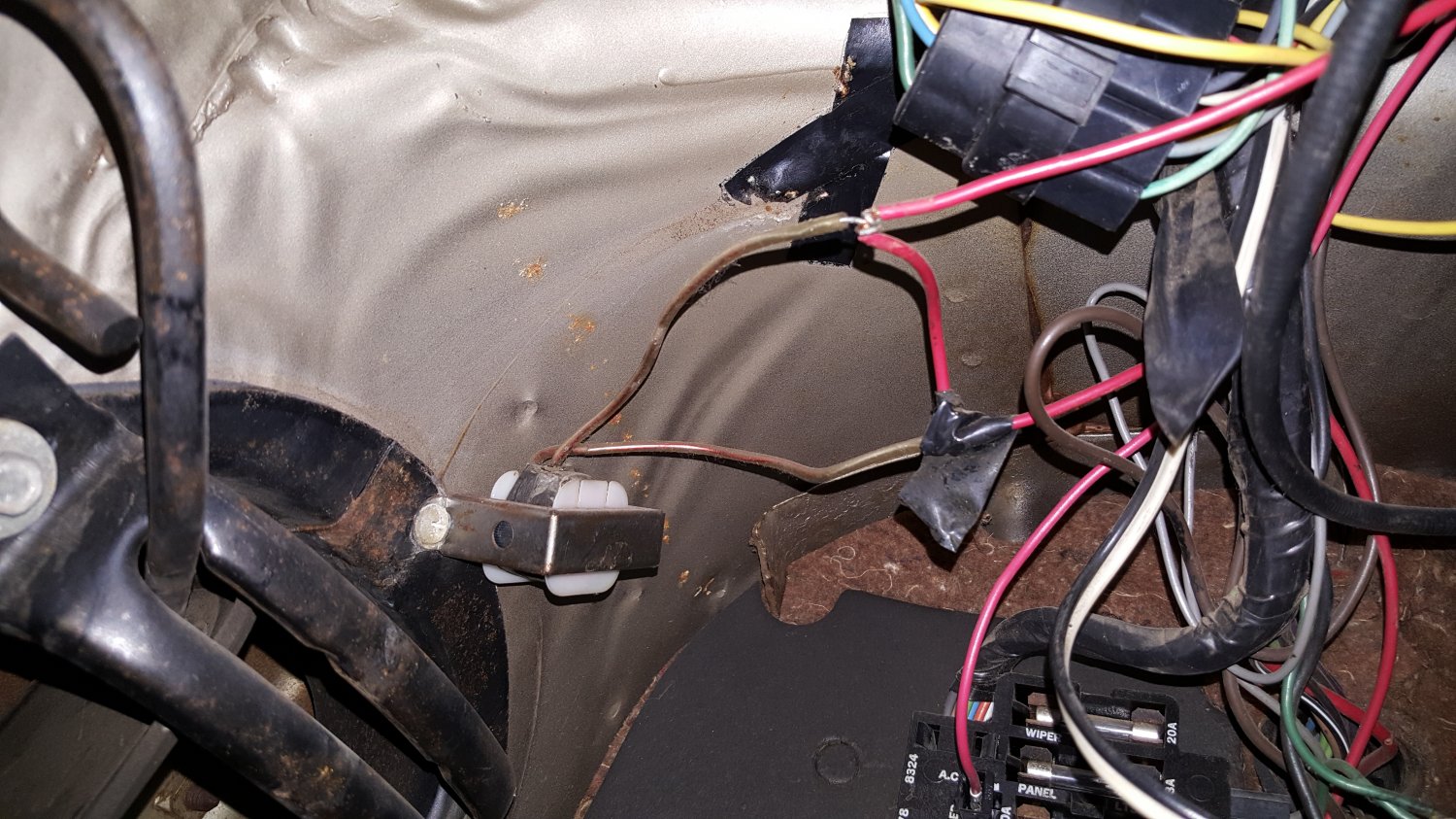 Mysterious wiring