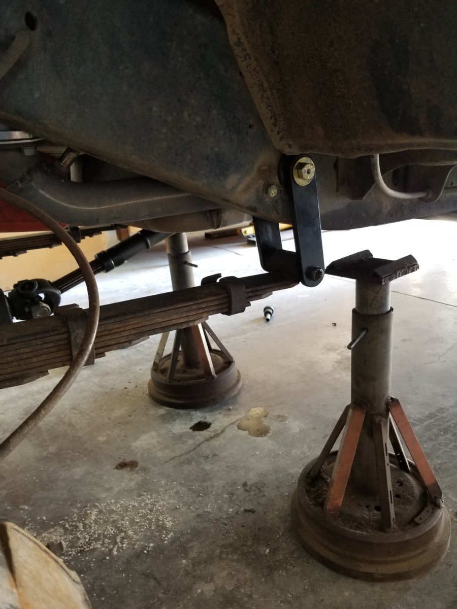new 6" shackles