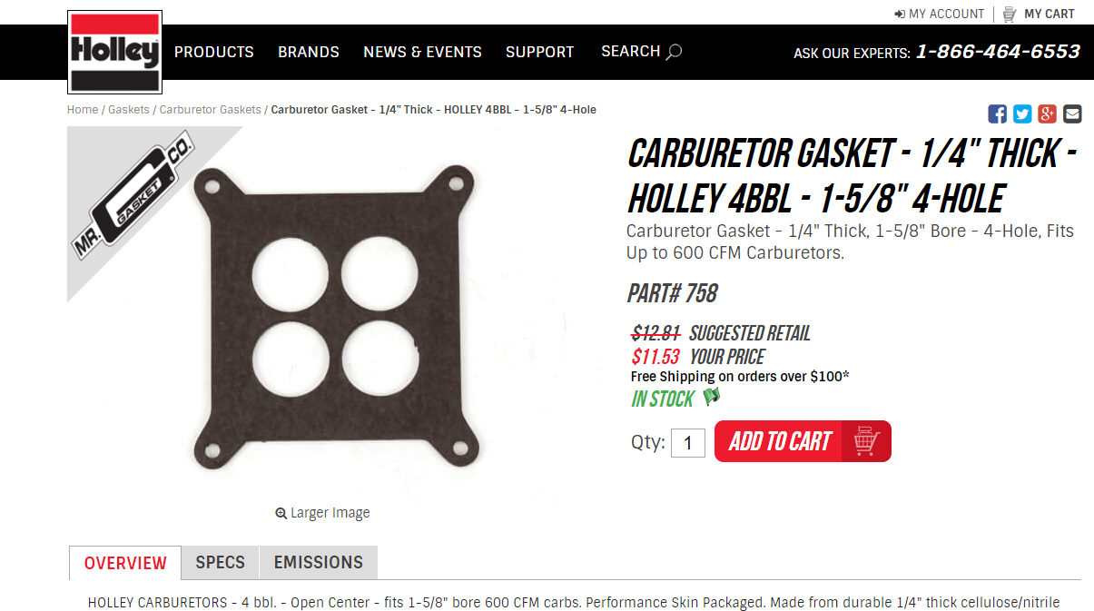 new base gasket