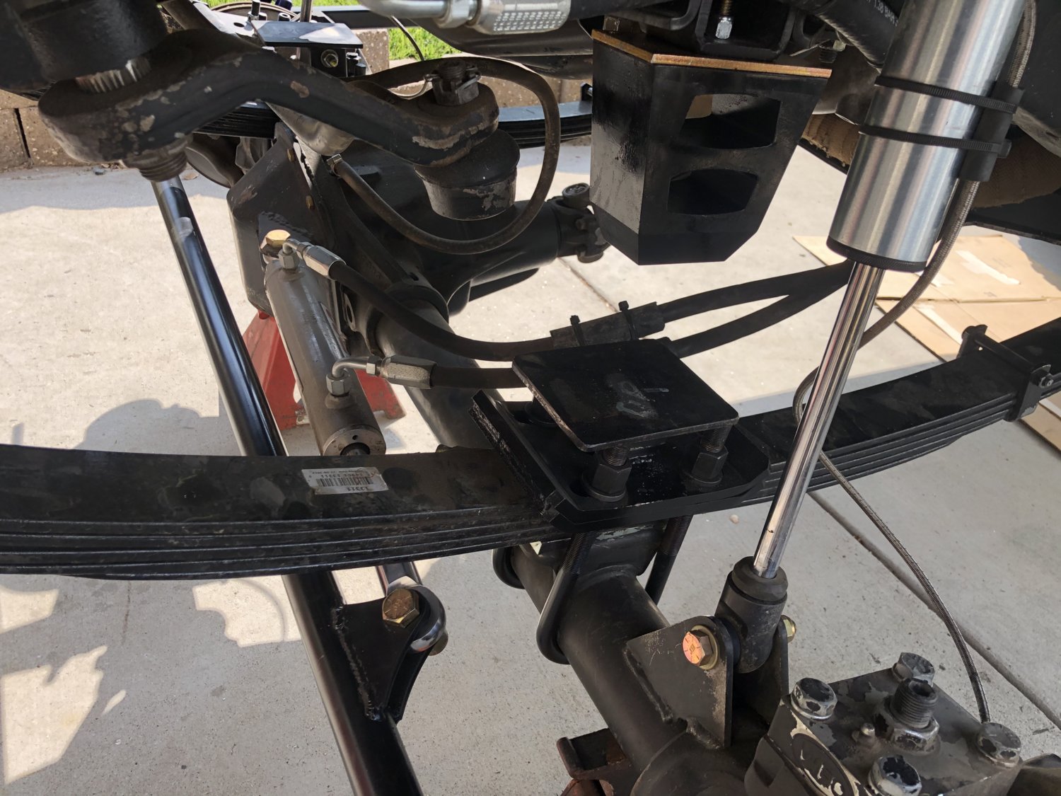 new bumps and spring plates