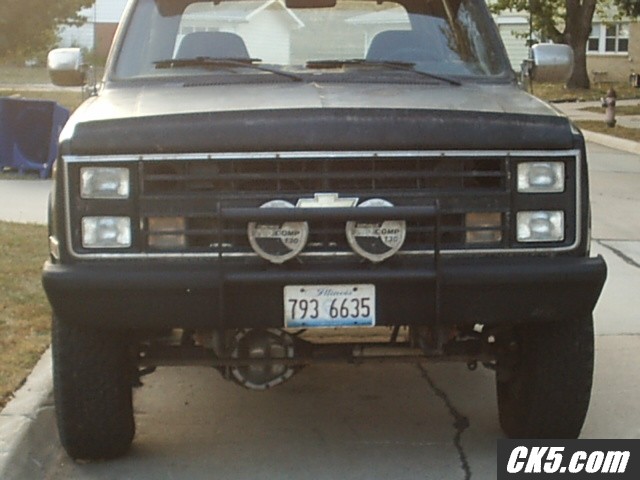 new front grill guard and paint