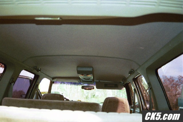 New headliner front