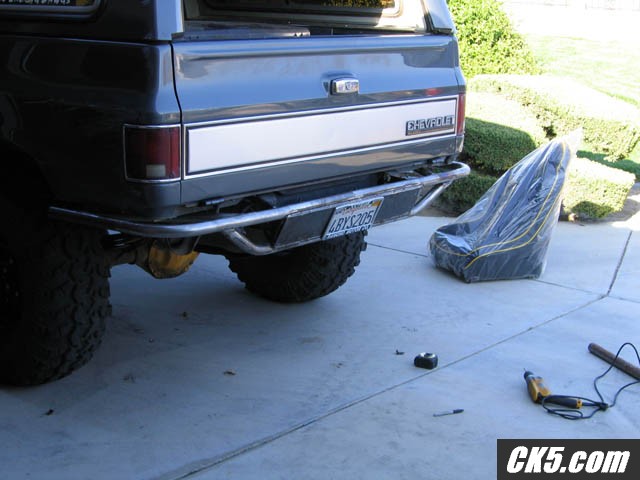 new rear bumper