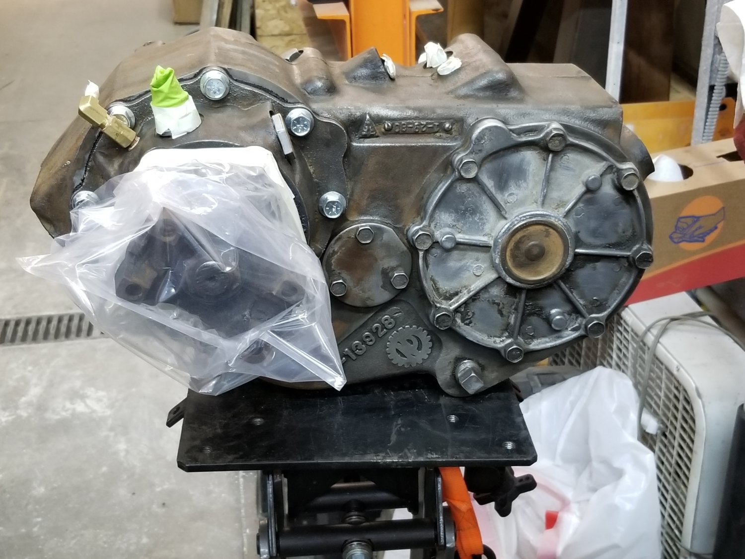 NP205 getting ready for paint