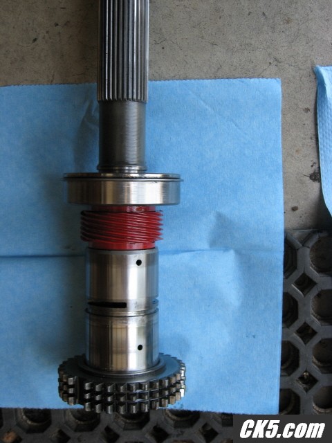 NP205 rear output shaft swap