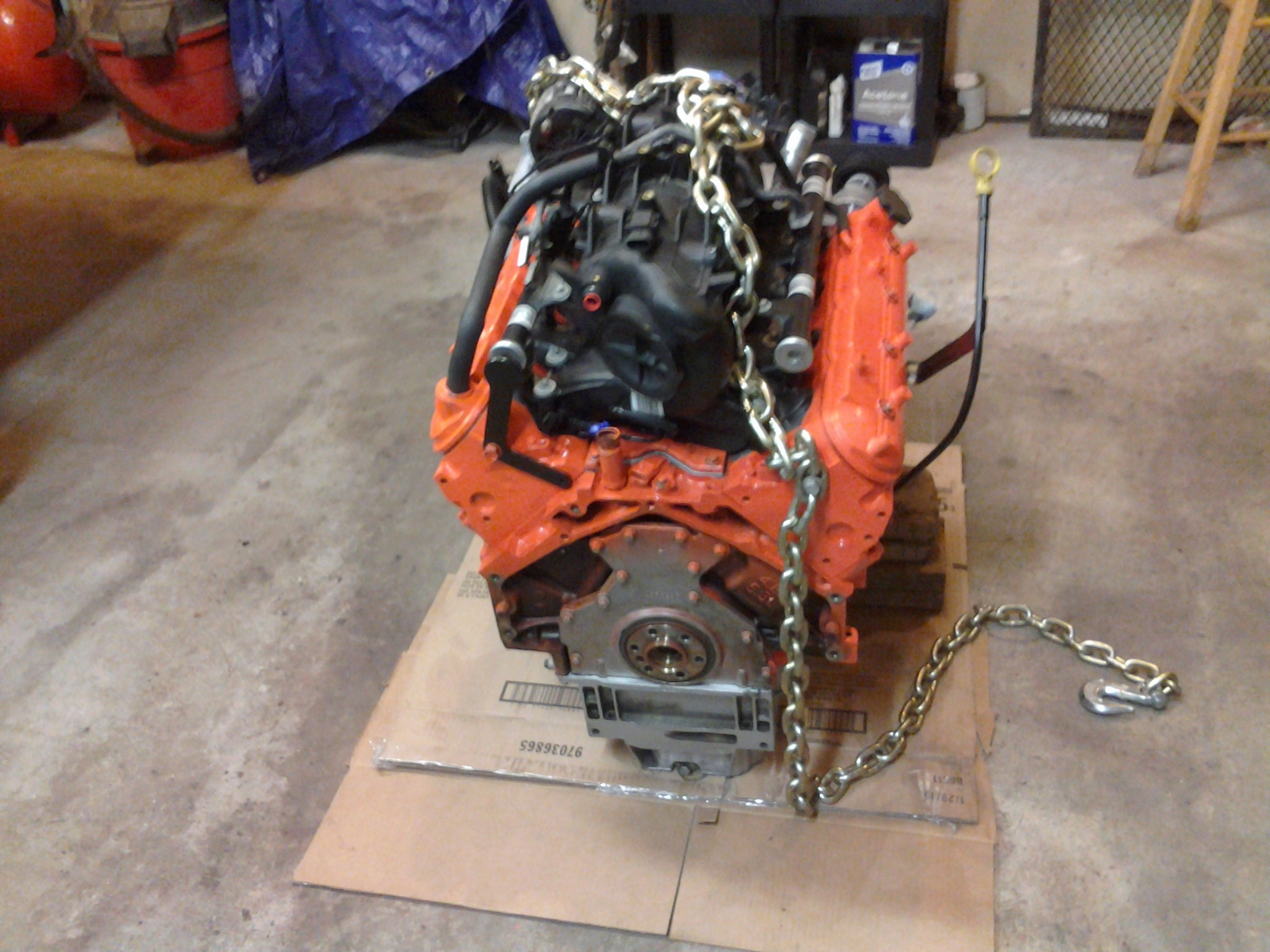 Old rear cover