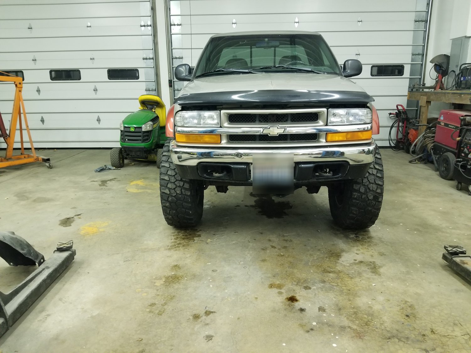 On 12" coilovers front