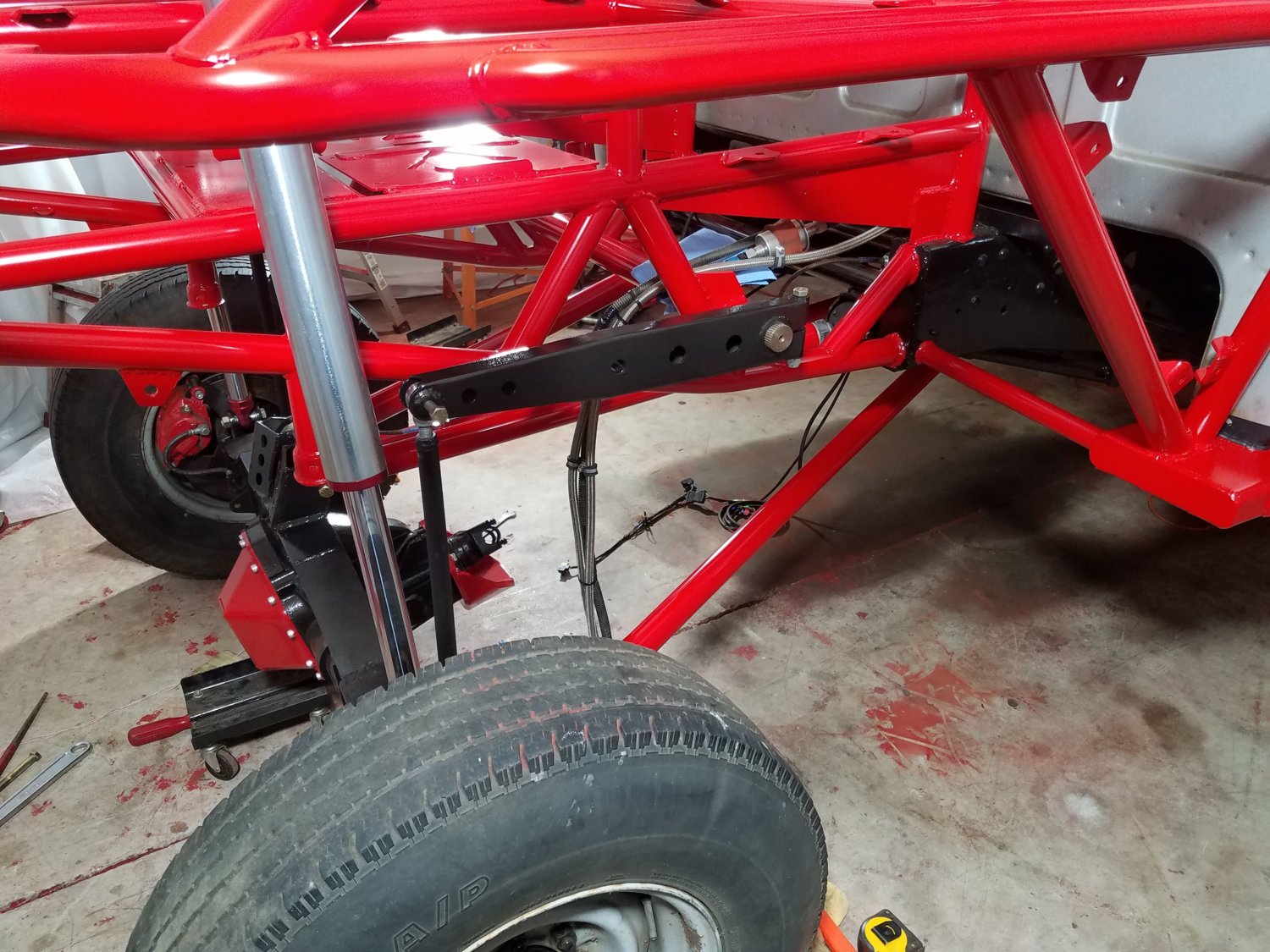 on tires