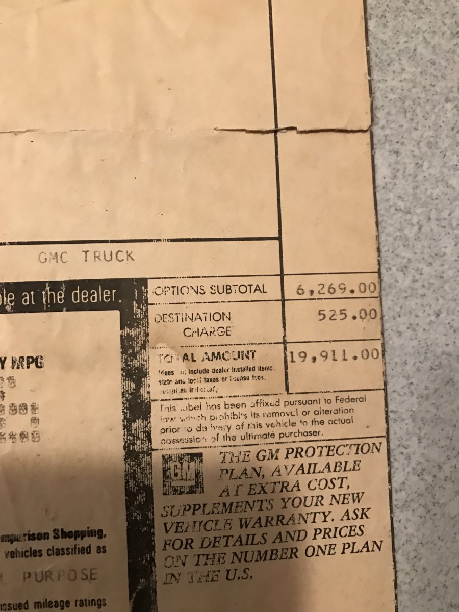original window sticker