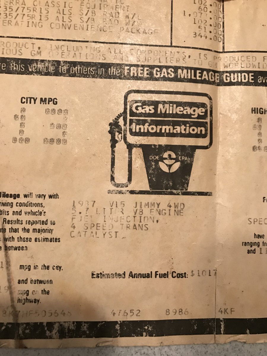 original window sticker