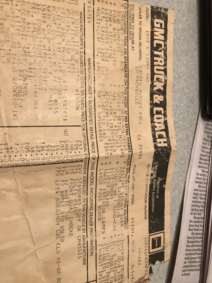 original window sticker