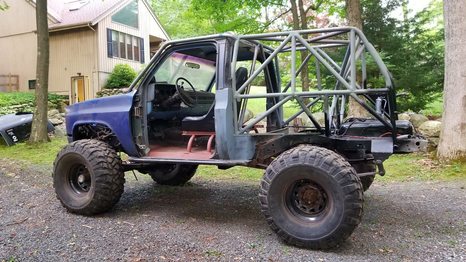 Out of the garage